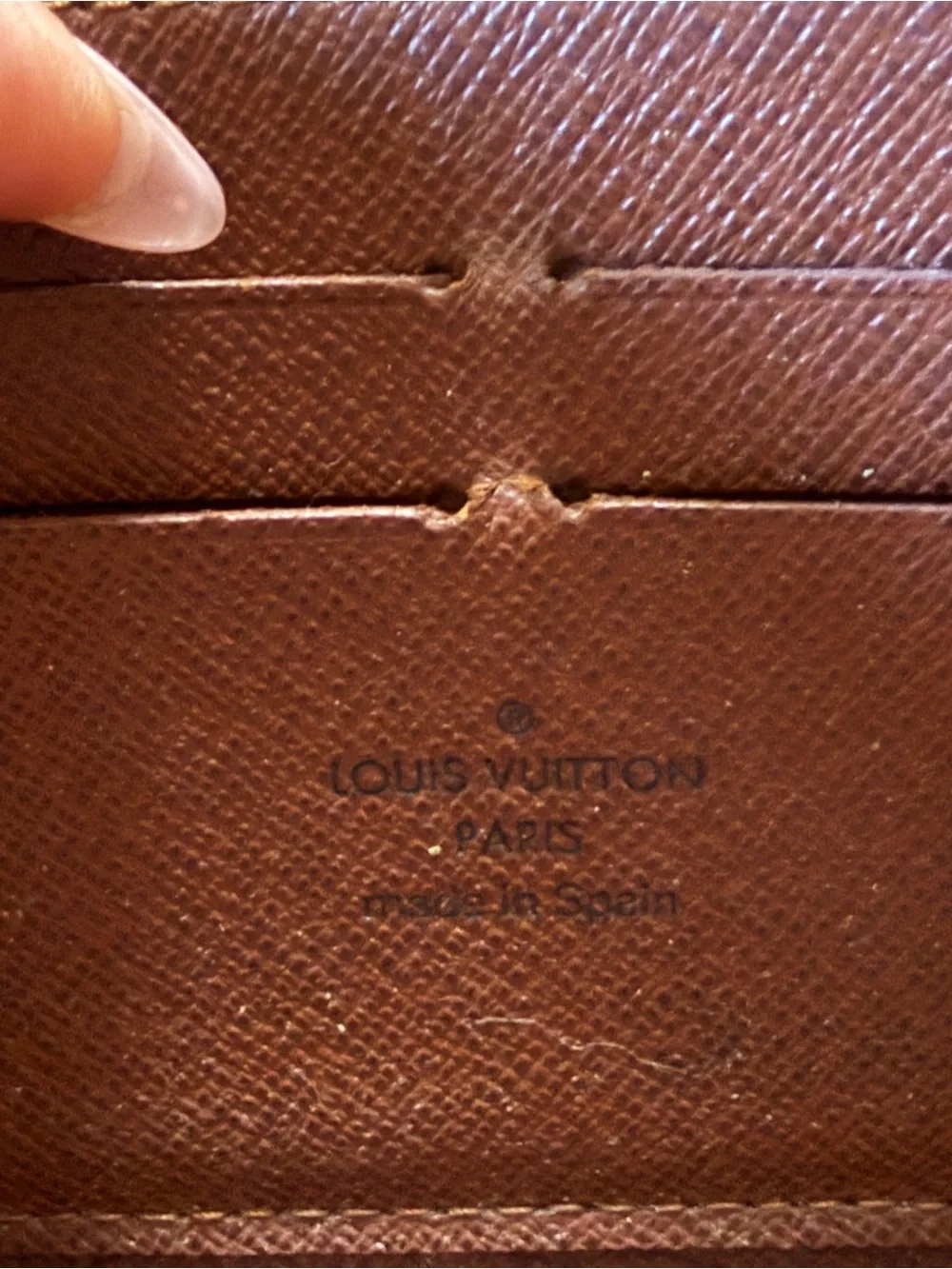 Louis Vuitton Monogram Zip Around Wallet in Brown and Tan